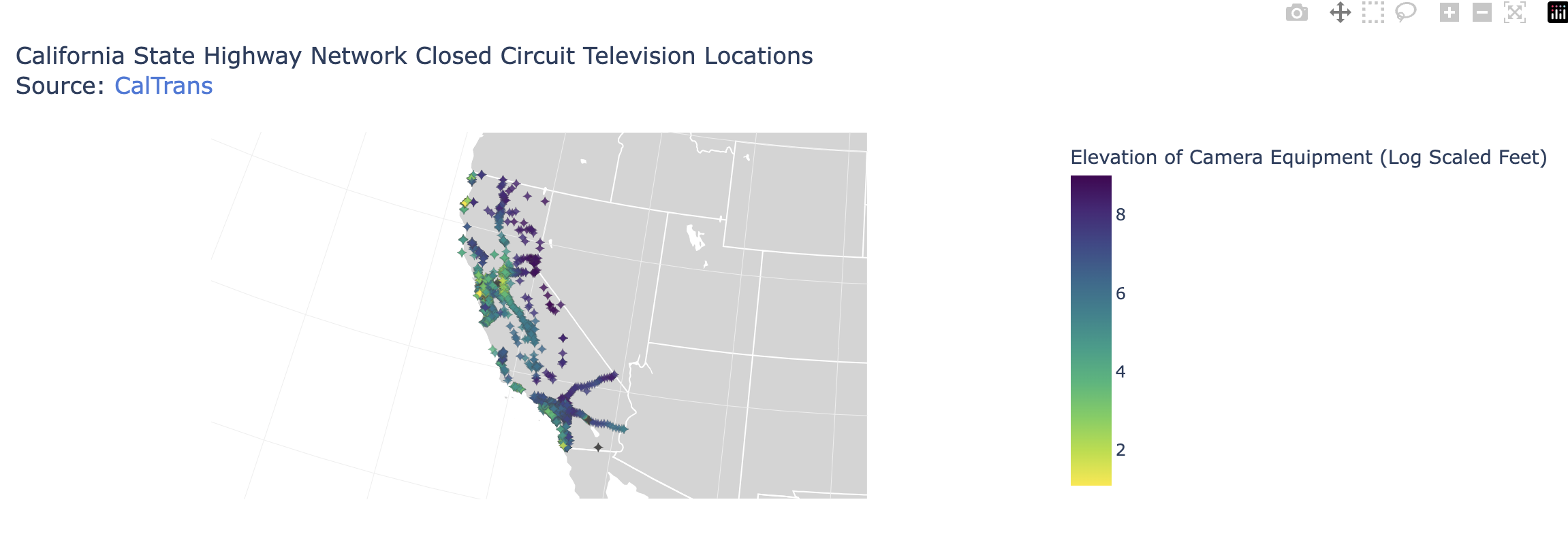 CCTV Elevation Distribution